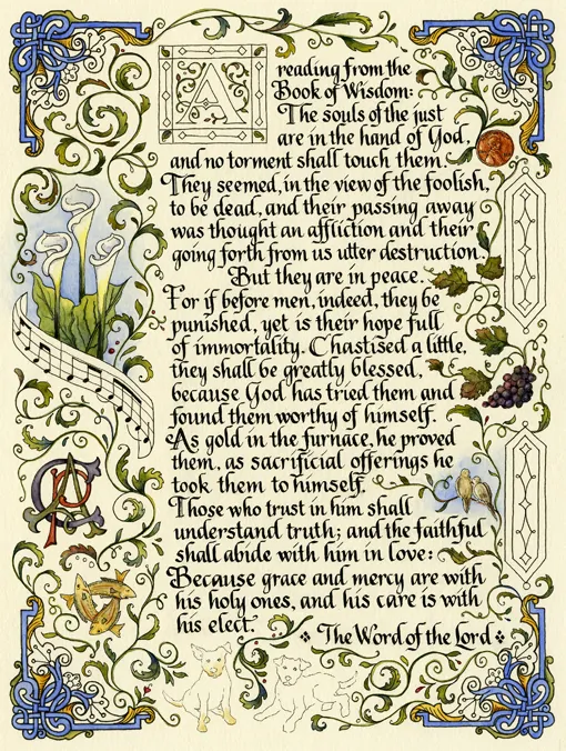 follow the light – illuminated manuscript follow the light – illuminated manuscript